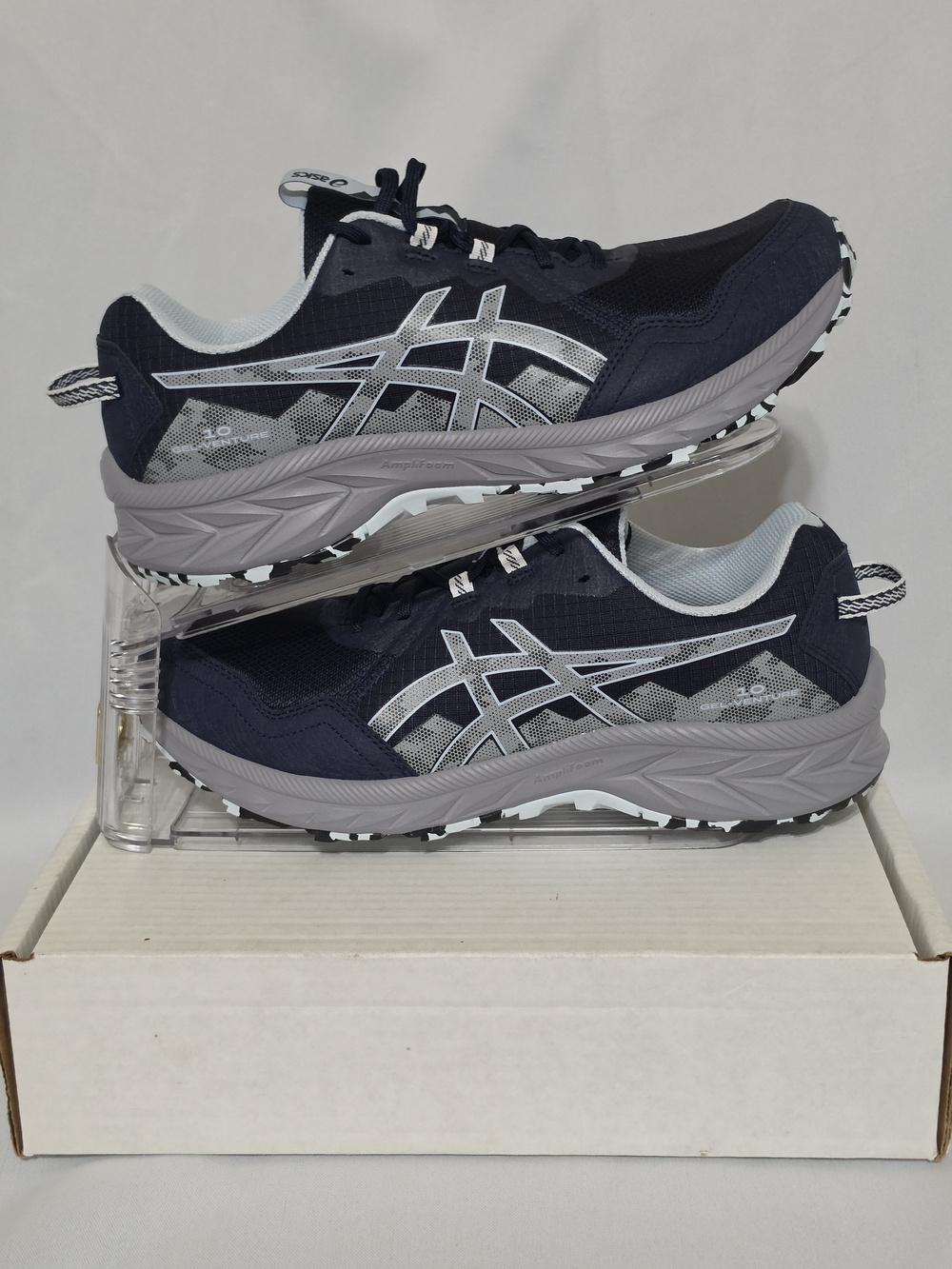 ASICS Gel Venture 10 Midnight Gravel Trail Running Shoes US Women Size 12 (NWOT)